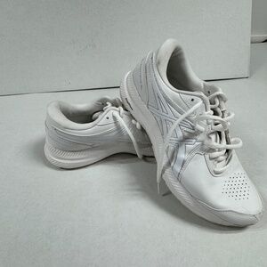 ASICS Gel Contend SL Women White Running Shoes - Size 8.